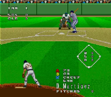 Super Bases Loaded 3 - License to Steal (USA) screen shot game playing